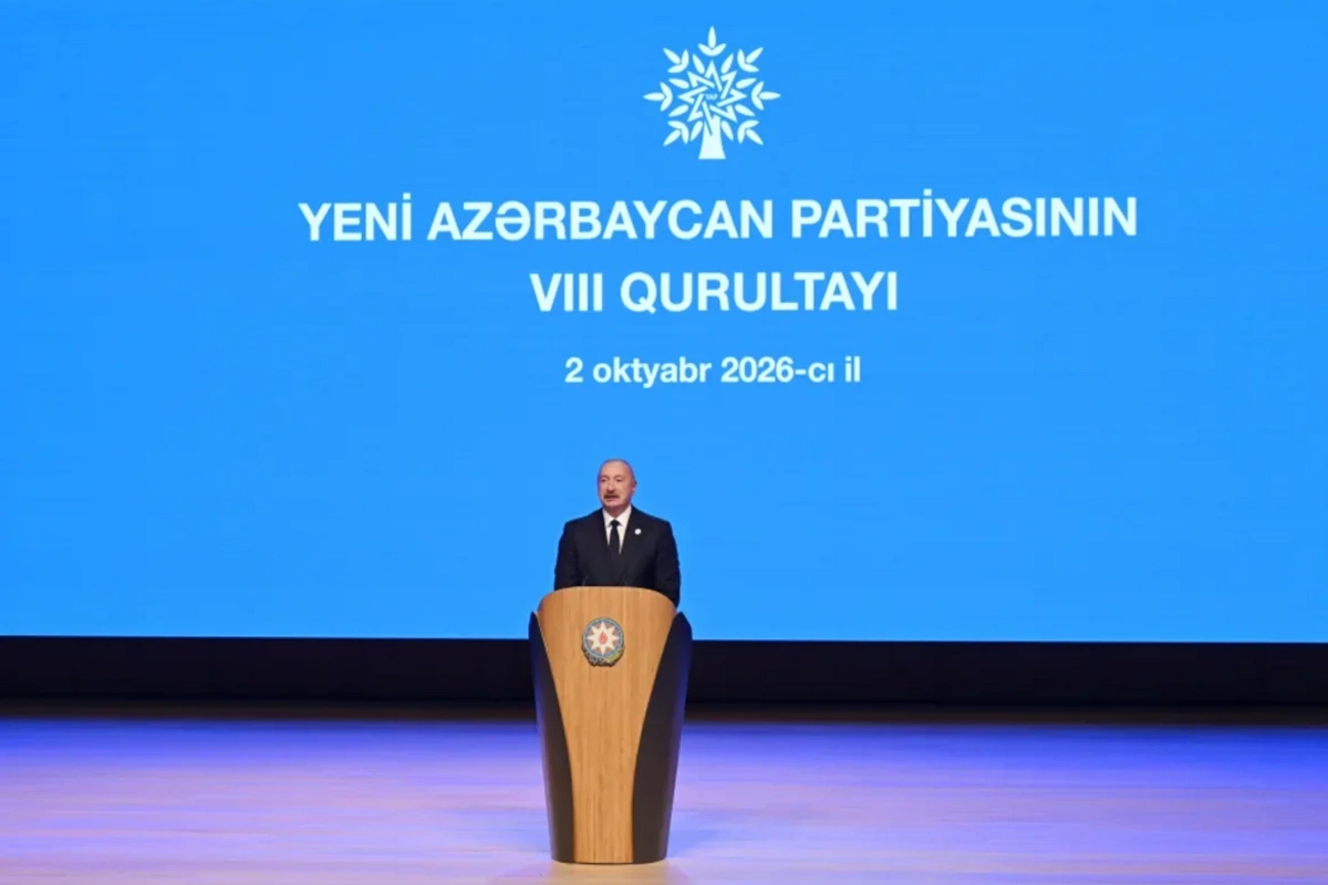 A video has been published on Ilham Aliyev's social media pages regarding the head of state's participation in the VIII congress of the YAP (New Azerbaijan Party)