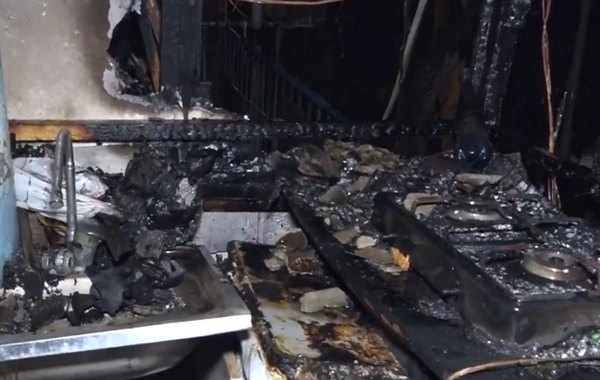 Yasamaldakı yanğının təfərrüatı: Aşağıdan qaz sızıb, yuxarıdan siqaret atıblar