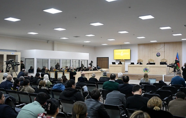 Ermənistan vətəndaşlarının məhkəməsi təqsirləndirilən şəxslərin son söz çıxışları ilə davam etdirilib