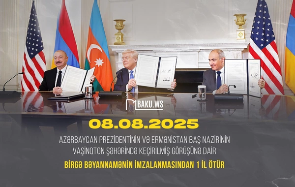 Azərbaycan, Ermənistan və ABŞ liderlərinin tarixi Vaşinqton görüşündən bir il ötür