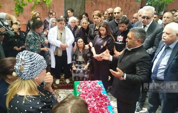 Füzulidə I Qarabağ müharibəsinin itkin-şəhidi Rafiq Cəfərovla vida mərasimi keçirilib
