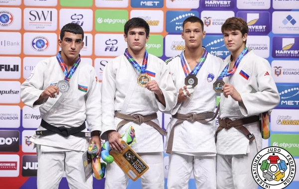 Cüdoçularımız Dünya çempionatını 1 qızıl, 1 gümüş medalla başa vurublar
