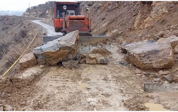 Ordubadda qaya uçqunu olub