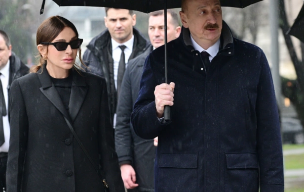 Azərbaycan Prezidenti Belqradda Ümummilli Lider Heydər Əliyevin abidəsini ziyarət edib