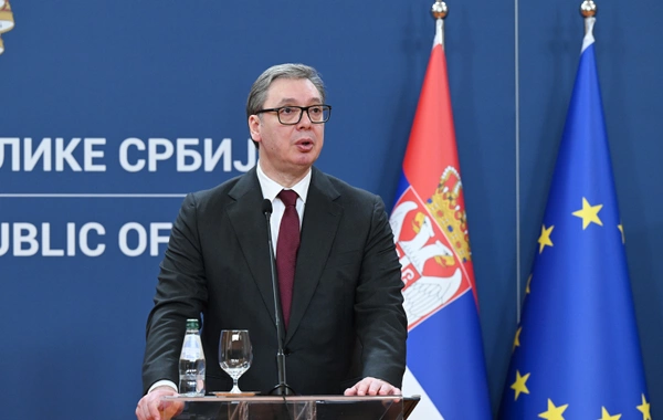 Ильхам Алиев и Александар Вучич выступили с заявлениями для прессы