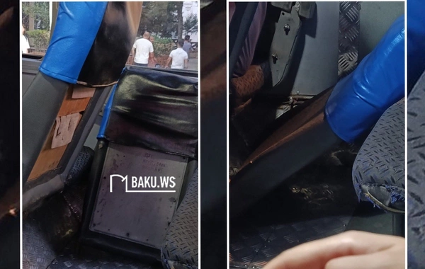 Oturacaqlar köhnəlib, qapılar da nasazdır - 64 saylı avtobusdan ŞİKAYƏT