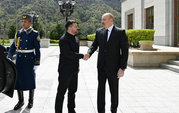 Volodymyr Zelensky is on a working visit to Azerbaijan