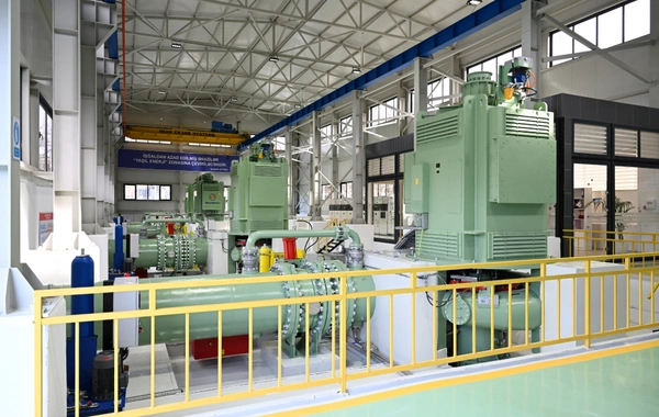 Prezident Ağdərədə "Qozlukörpü" Su Elektrik Stansiyasının açılışında iştirak edib