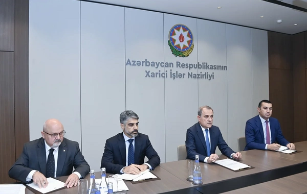 İsveçin yeni səfiri etimadnaməsinin surətini Ceyhun Bayramova təqdim edib