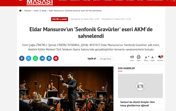 Türkiyə mətbuatı Eldar Mansurovdan yazdı