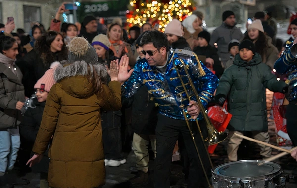 Kəlbəcərdə 32 il sonra ilk dəfə Yeni il tədbiri keçirildi