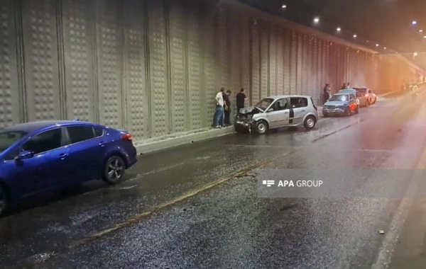 Bakıda zəncirvari QƏZA: 7 avtomobil toqquşdu