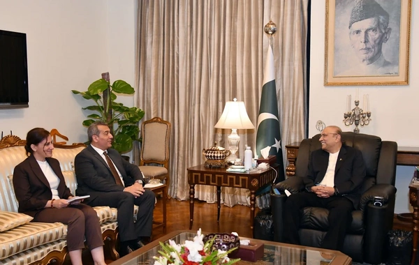 Pakistan prezidenti Azərbaycanla strateji tərəfdaşlığın möhkəmləndiyini bildirib
