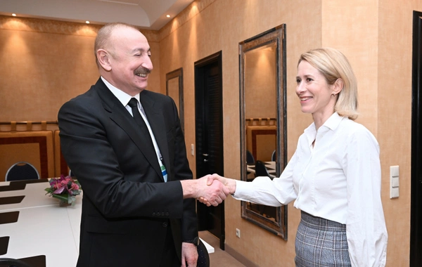 Prezident İlham Əliyev Münhendə Avropa İttifaqının xarici işlər və təhlükəsizlik siyasəti üzrə ali nümayəndəsi ilə görüşüb