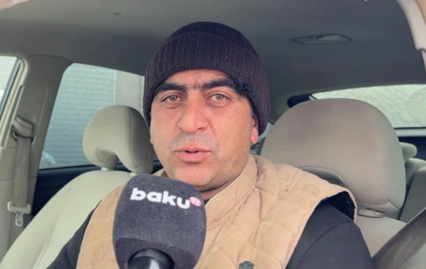 В Гобустане из-за снега затруднено движение по дорогам: водителям следует быть осторожными