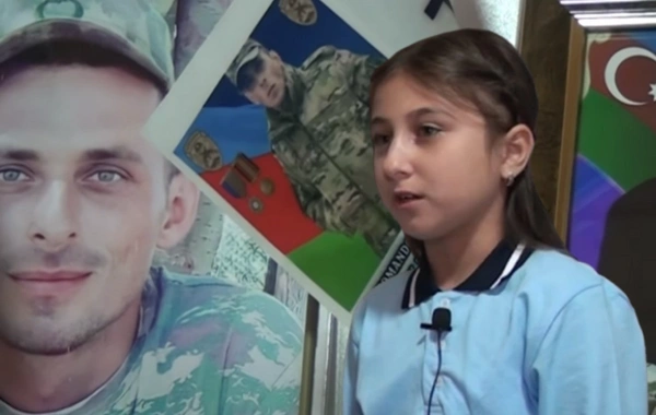 Şəhid Tural Ağcabəyovun arzusu gerçəkləşdi: Oğlu hərbçi oldu, qızı həkim olmaq istəyir