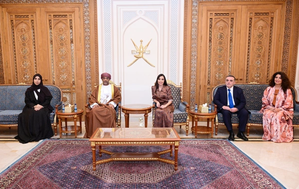 Heydər Əliyev Fondunun vitse-prezidenti Leyla Əliyeva Omanda səfərdədir