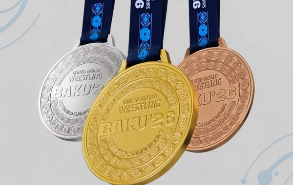Bakıda keçiriləcək güləş üzrə dünya çempionatının medalları təqdim olunub