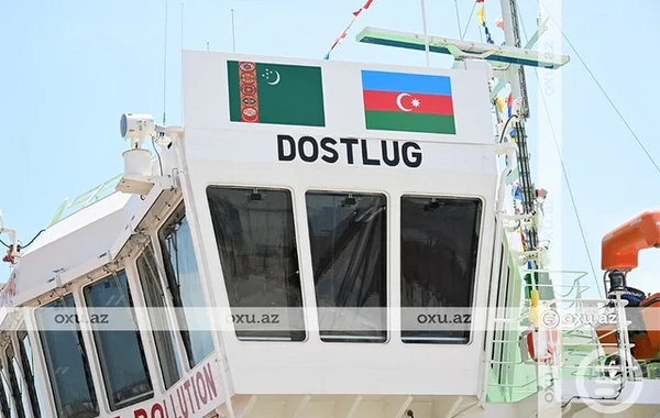Azərbaycandan Türkmənistana hədiyyə olunan tankerin GÖRÜNTÜLƏRİ