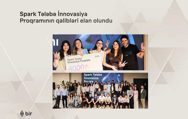 Bir ekosistemi Spark Tələbə İnnovasiya Proqramının qaliblərini elan etdi