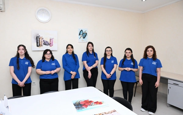 Leyla Əliyeva və Alena Əliyeva Gəncə Autizm Mərkəzi ilə tanış olublar