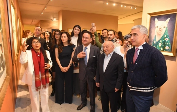 Heydər Əliyev Mərkəzində "And və Qafqaz dağları arasında təxəyyül dünyası" sərgisinin açılışı olub