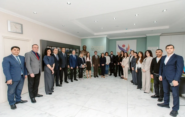 Leyla Əliyeva Bakı Beynəlxalq Multikulturalizm Mərkəzində olub