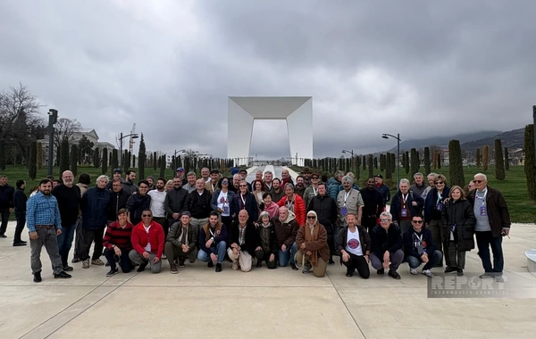 Beynəlxalq səyyahlar Xankəndidə olublar