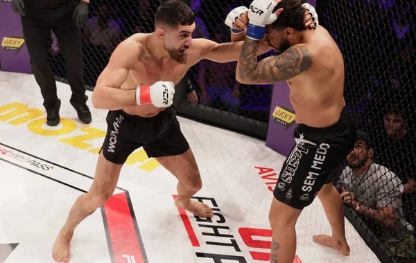 Azərbaycanlı döyüşçü İsveçdə MMA turnirində braziliyalı rəqibinə qalib gəlib