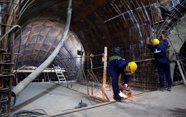 Bakı metrosu xətlərin ayrılması üçün 200 metrlik tunelin inşasına hazırlaşır