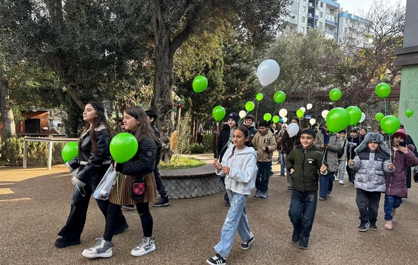 Leyla Əliyevanın təşəbbüsü ilə Bakı Zooloji Parkında uşaqlar üçün bayram tədbiri təşkil olunub