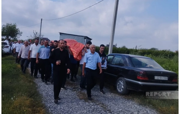 Xarkovda raket zərbəsi nəticəsində ölən azərbaycanlı tələbə Kürdəmirdə dəfn edilib