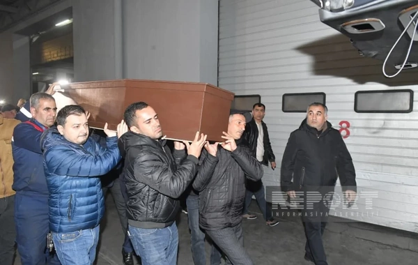 Rasim Balayevin cənazəsi Bakıya gətirilib