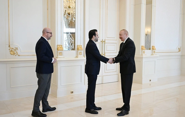 İlham Əliyev "Zayed İnsan Qardaşlığı Mükafatı" ilə bağlı nümayəndə heyətini qəbul edib