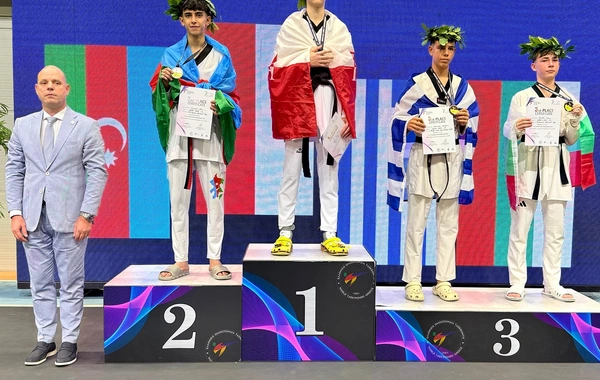 Azərbaycan taekvondoçusu Avropa birinciliyində gümüş medal qazanıb