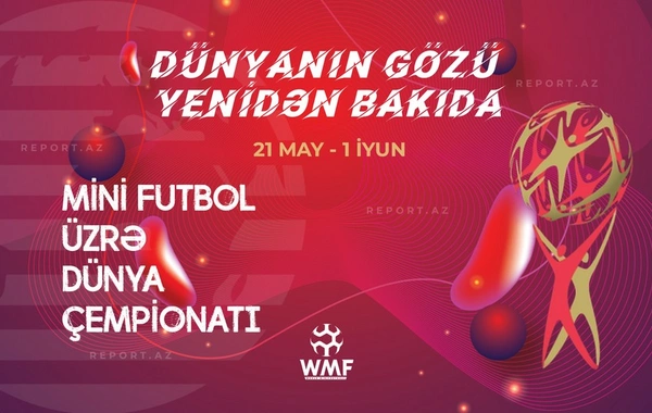 Bakıda minifutbol üzrə dünya çempionatı başlayır