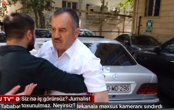 Dedi ki, ağzını-burnunu vurub sındıraram! - Klinika rəhbəri Baku TV əməkdaşlarına hücum etdi