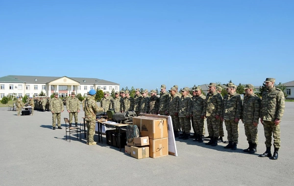 Hərbi vəzifəlilərlə təlim toplanışı başlayıb