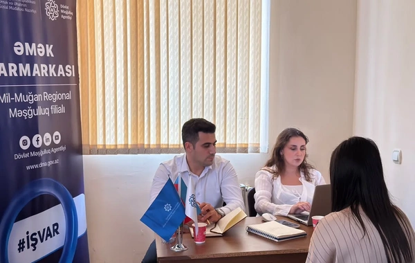 İmişlidə 30-a yaxın vakansiya üzrə əmək yarmarkası keçirilib