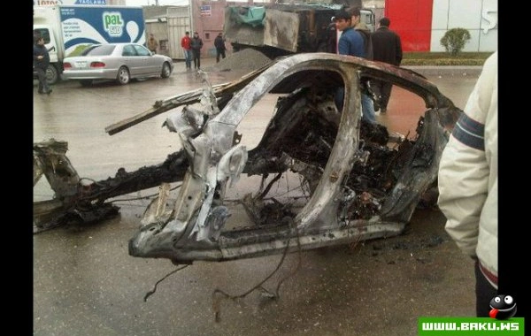 Babək prospektində dəhşətli qəza [video] - Yenilənib