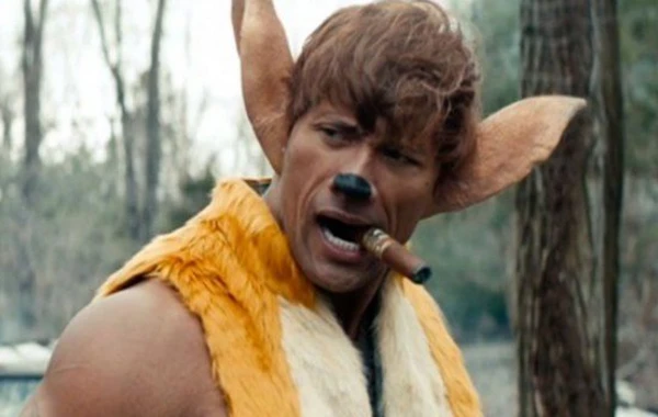 Дуэйн «Скала» Джонсон сыграл Бэмби (видео)