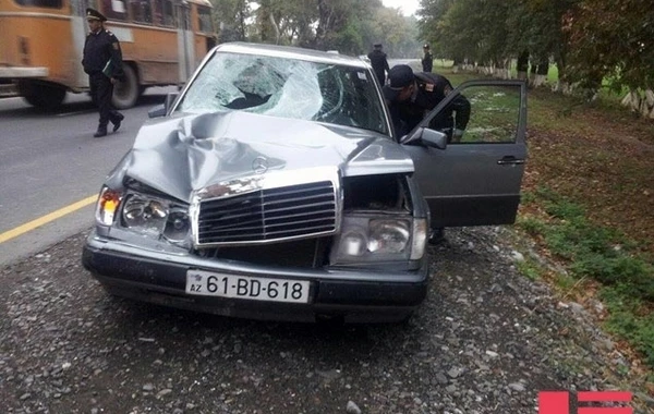 Два человека погибли в результате тяжелого ДТП в Гёйчае (видео)