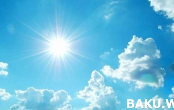 Bu gün 30 dərəcə isti olacaq