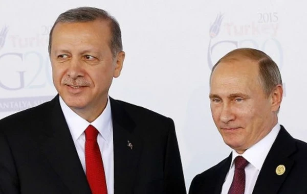 Ərdoğan təyyarə böhranından sonra ilk dəfə Rusiyaya səfərə gedib