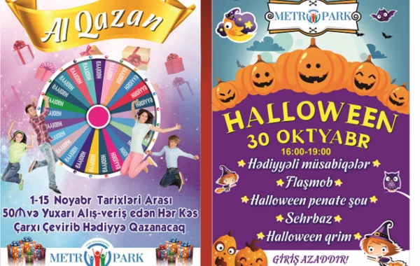 Artıq METROPARKDA hər kəs qazanacaq!