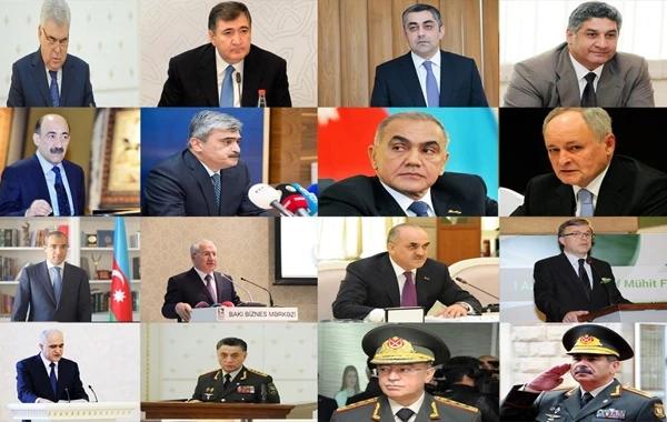 Azərbaycanlı nazirlərin keçmişi