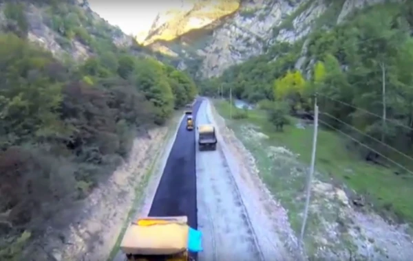 Ermənilər Kəlbəcərdə yeni yol çəkirlər (VİDEO)