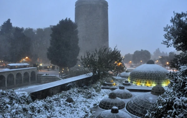 Sabah Bakıya qar yağacaq, temperatur 0° olacaq