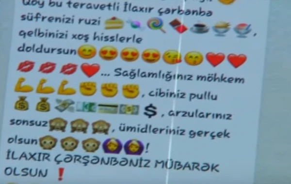 Qeyri səmimi bayram mesajları insanları saxtalaşdırır (VİDEO)
