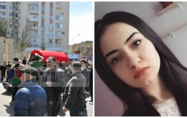 Peterburq terrorunda ölən azərbaycanlı qız Bakıda dəfn olundu (FOTO)